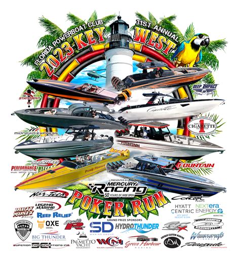 Key West Poker Run 2024 Barco