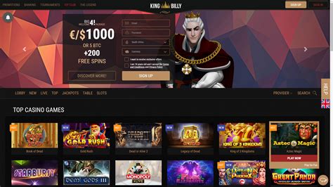 King Billy Casino Bonus