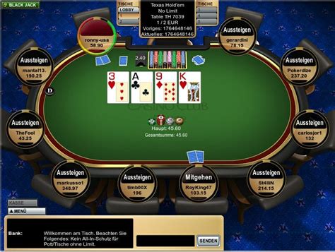 Kostenlose Poker Spiele Ohne Anmeldung