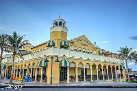 Lake Worth Praia Edificio Do Casino