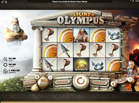 Legends Of Olympia Slot Gratis