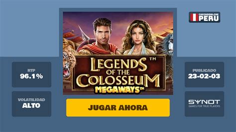 Legends Of The Colosseum Megaways 1xbet