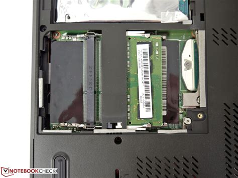 Lenovo Thinkpad W540 Slots De Memoria