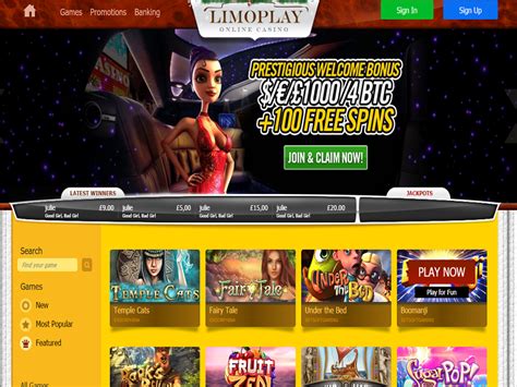 Limoplay Casino Codigo Promocional