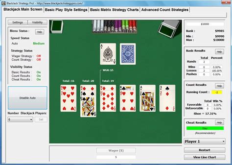 Linux Blackjack Software