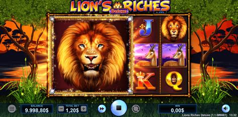 Lion S Riches Deluxe Parimatch