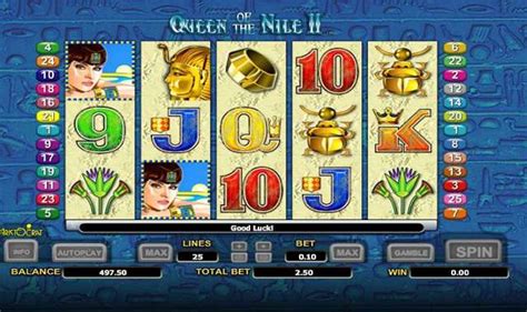 Livre De Slots De Casino A Rainha Do Nilo