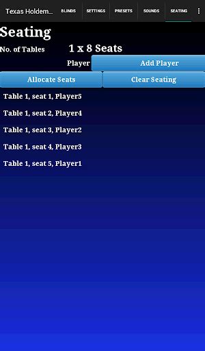 Livre Texas Holdem Timer Download