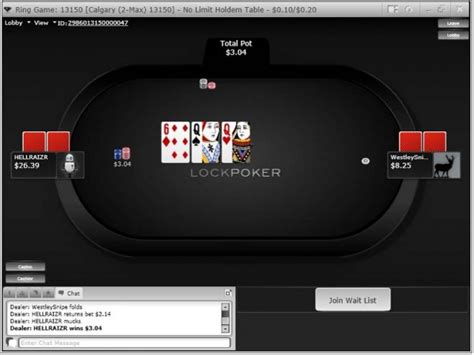 Lock Poker Pagamento De Noticias