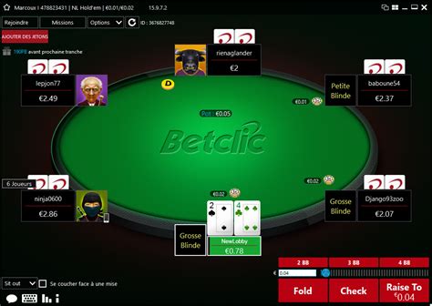 Logiciel Betclic Poker Mac