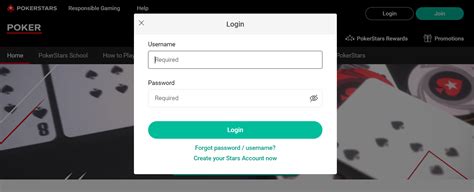 Login Para Minha Conta Pokerstars