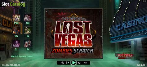 Lost Vegas Zombies Scratch Betfair