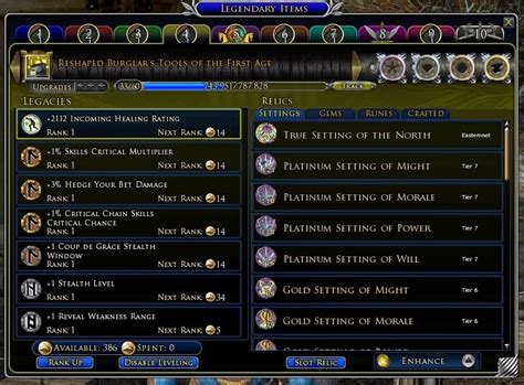 Lotro Lendario Slots