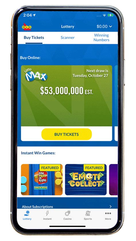 Lottery Games Casino Mobile