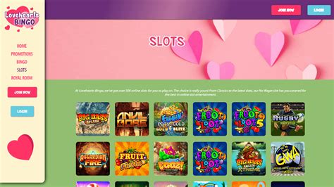 Lovehearts Bingo Casino Login