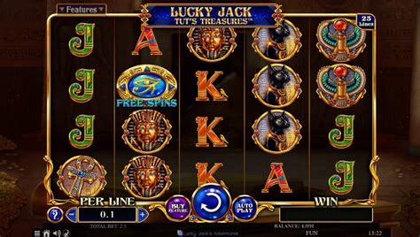 Lucky Jack Tut S Treasures Betano