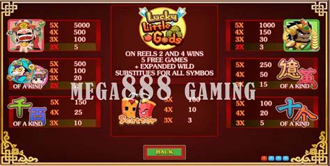 Lucky Little Gods 888 Casino