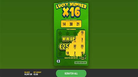 Lucky Number X16 Betsson