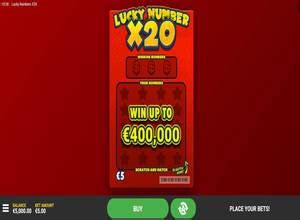 Lucky Number X20 Slot Gratis