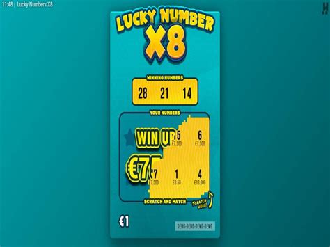 Lucky Number X8 Pokerstars