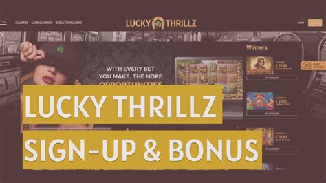 Lucky Thrillz Casino Login