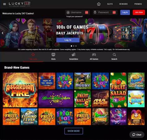 Lucky247 Casino Revisao