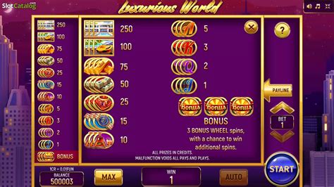 Luxurious World 3x3 Slot Gratis