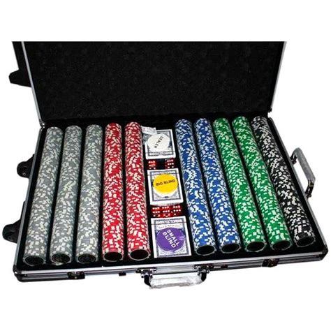 Maletin Poker 1000 Fichas