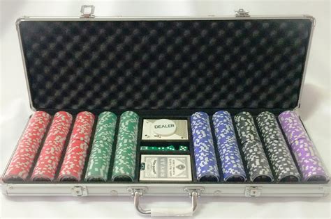 Malette Poker 500 Jetons Avec Valeur