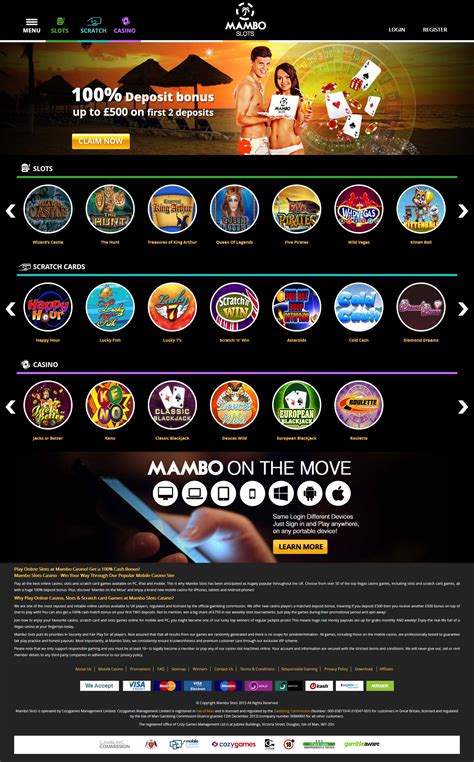 Mamboslots Casino App