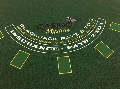 Marca Poker Blackjack Layout