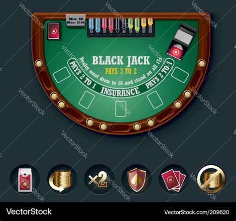 Marca Poker Blackjack Layout