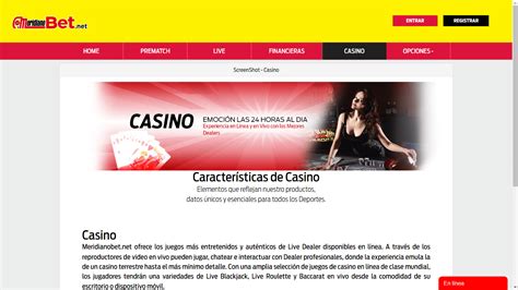 Meridiano Bet Casino Login