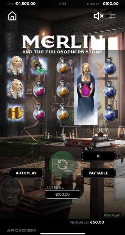 Merlin And The Philosopher Stone Slot Gratis