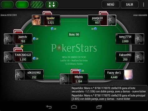 Mesa De Poker Pokerstars Estatisticas