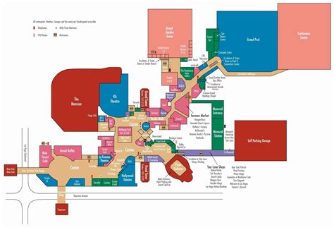 Mgm Grand Detroit Casino Mapa