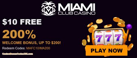 Miami Club Casino Bonus