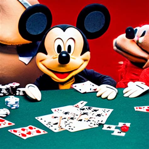 Mickey Mouse Fichas De Poker