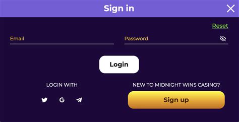 Midnight Wins Casino Login