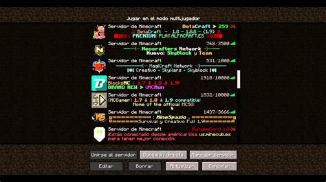 Minecraft Servidores 5 Vagas