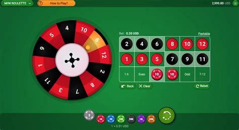 Mini Roulette Spribe 888 Casino