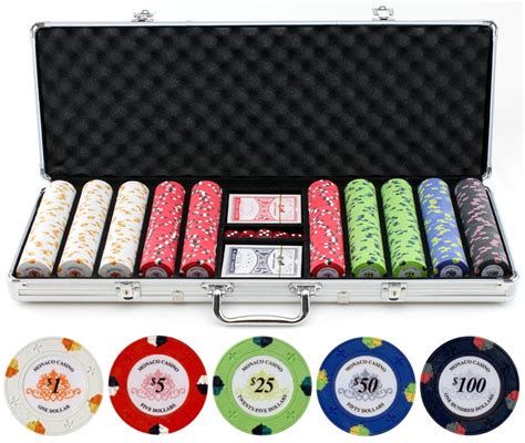 Monaco Casino Poker Chips