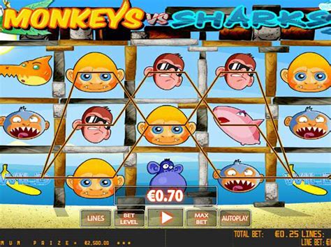 Monkeys Vs Sharks Slot - Play Online