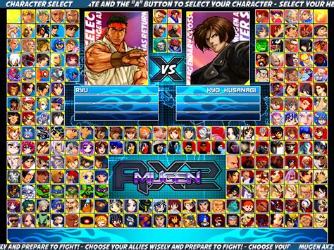 Mugen Screenpack 300 Slots De Download