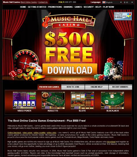 Music Hall Casino Apostas