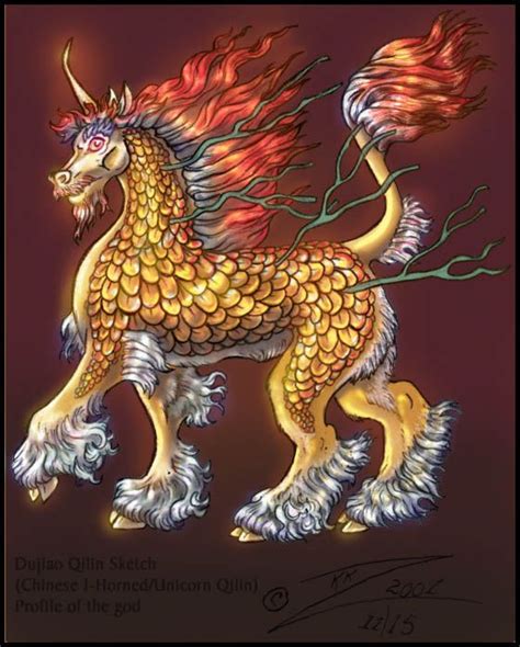 Mythical Fire Qilin Blaze