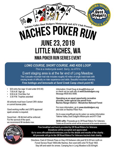 Naches Poker Run