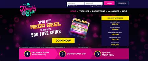 Naughty Spin Casino Apostas