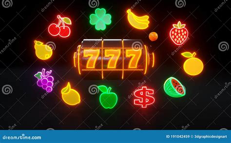 Neon Light Fruits Pokerstars