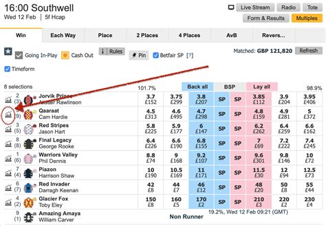 Neon Lines Betfair